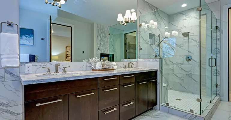 Partial Bathroom Reconstruction in Stamford