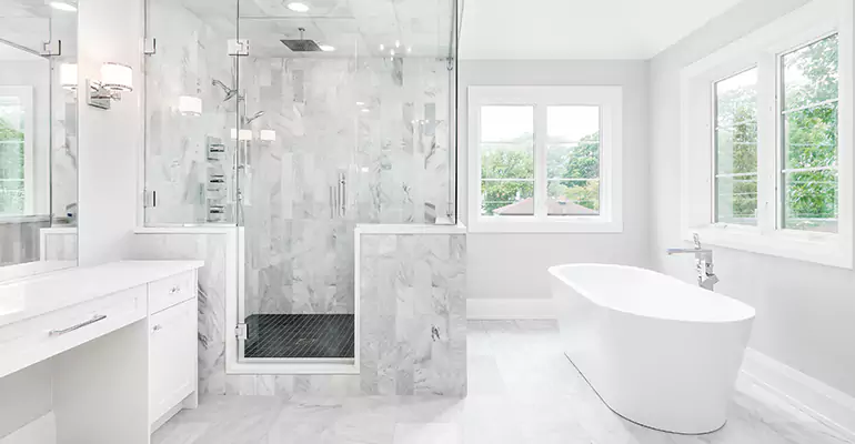 New Construction Master Bathrooms in Stamford